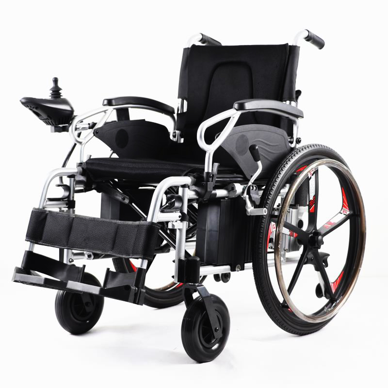 Outdoor Electric Wheelchair Portable Lightweight Motorized Wheelchair