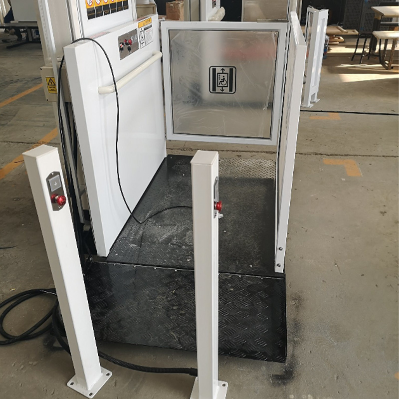 CE Outdoor and Indoor Electric Hydraulic Small Home House Villa Garden Porch Stair Chair Floor Manlift Vertical Platform Wheelchair Elevator Lift