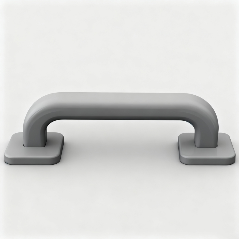 Custom Safety Support Hand Rail Plastic Disabled Grab Bar for Bathroom Hotel