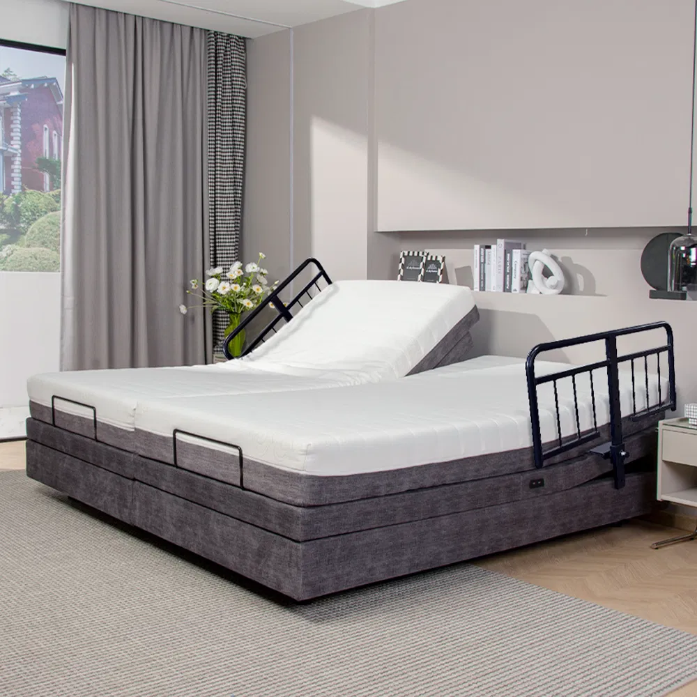 Premium Adjustable Electric Bed with Hilow Base &amp; Remote Control