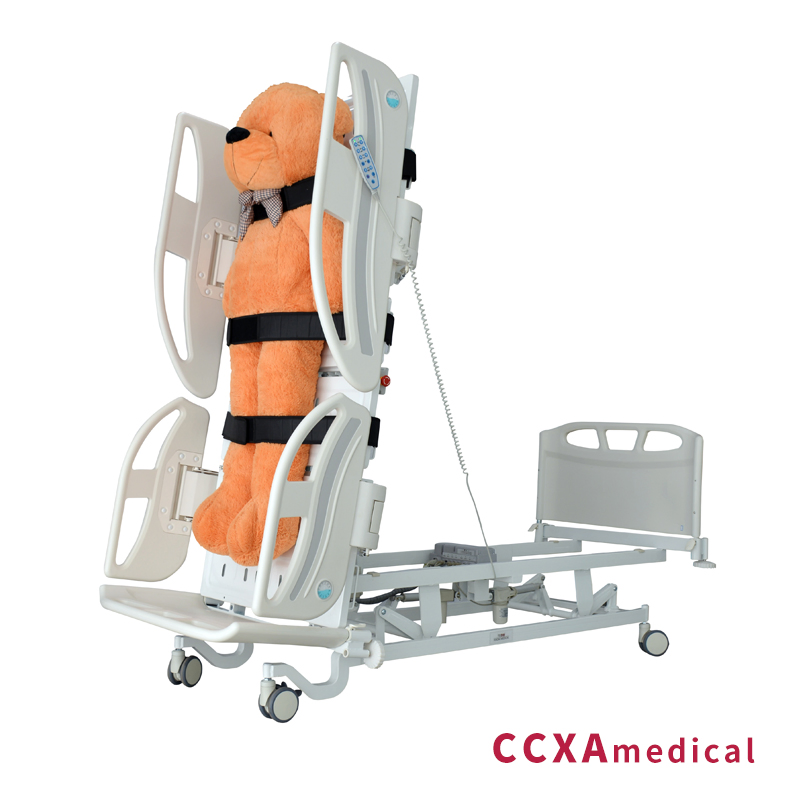 Sturdy Hydraulic 7 Function Electric Jiechang Motor Powder-Coated Steel Stable Hospital Bed