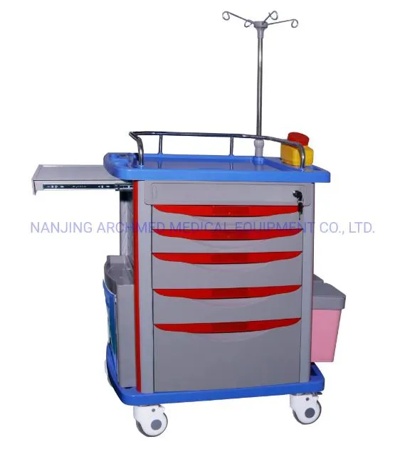 Medical Equipment Emergency Trolley E75A