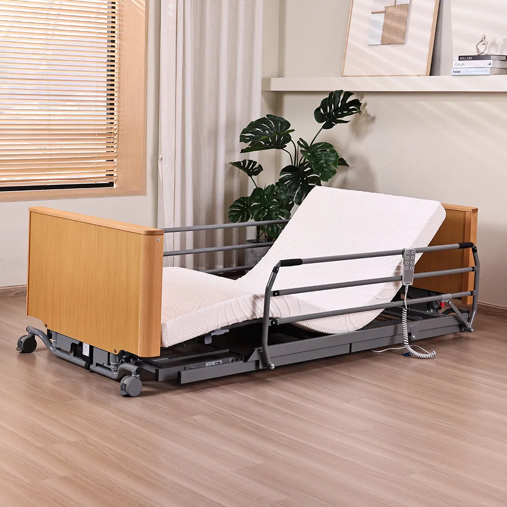 Tecforcare Super-Low Home Care Bed for Hospital and Nursing Facilities