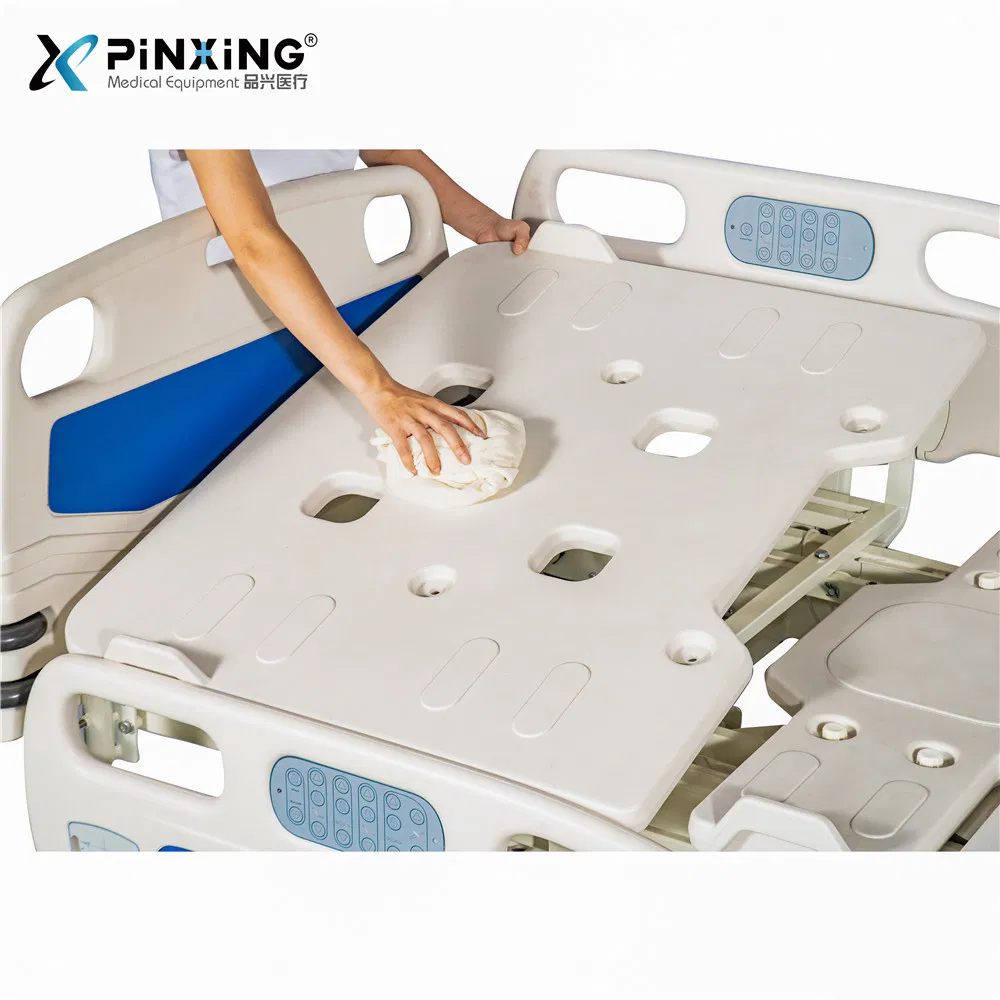 Advanced Intensive Care Bed with Integrated Siderail Control and Scale