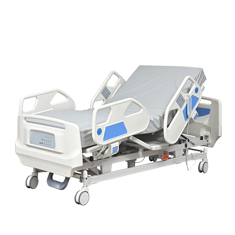 Adjustable ICU Medical Hospital Bed with Electric Motor for Critical Care Patients