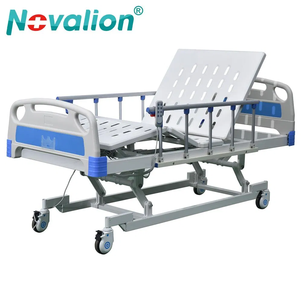 Hospital Furniture 3 Function Electric/Manual ICU Homecare Home Care Medical Patient Nursing Adjustable Bed Cheap Low Price Wholesale Promotion