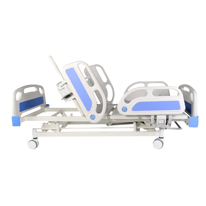 3 Cranks Manual Hospital Bed Nursing Bed Medical Care Bed for Hospital Home Use
