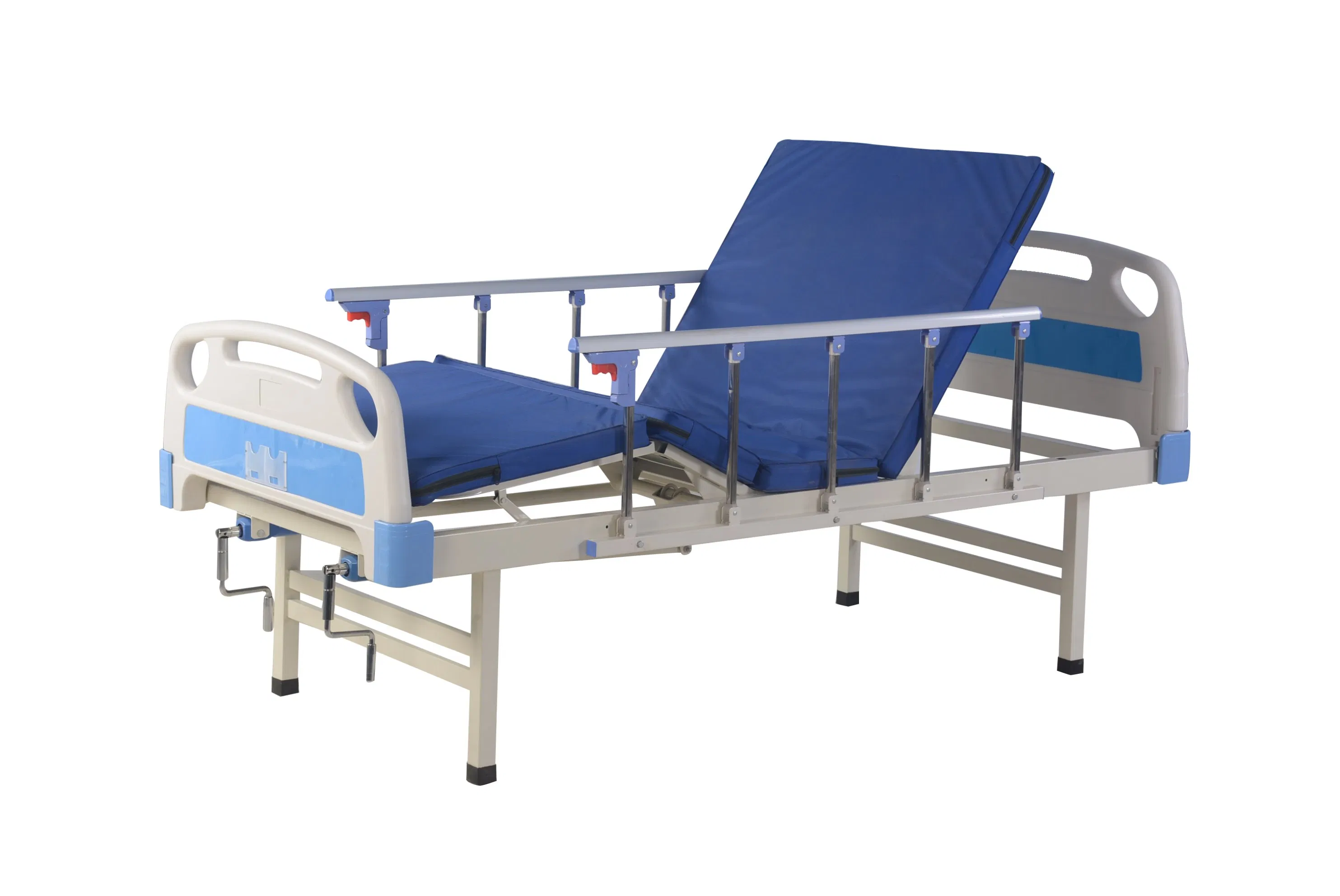 ICU Patient Furniture Medical 2 Functions Folding Adjustable Electric Hospital Bed for Home Nursing Bed