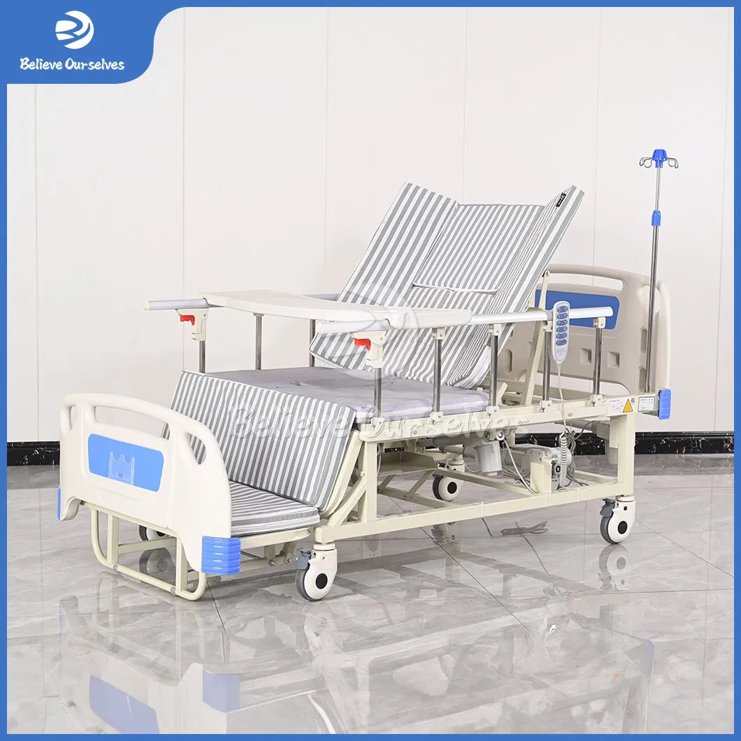 Huaren Nursing Hospital Pediatric Bed Manufacturers Dh02 China Electrical Patient Bed Remote Control Intelligent Nursing Bed Medical Hospital Bed for Sale