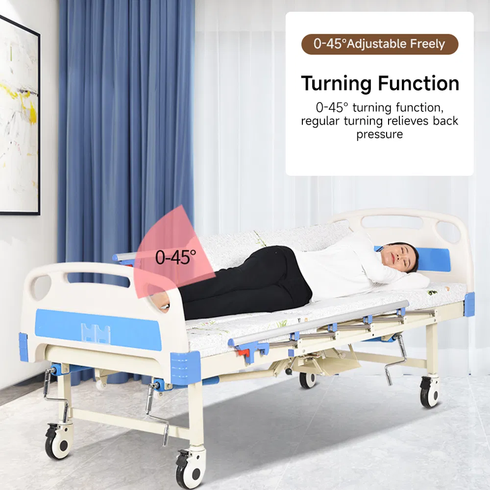 Hospital Automatic Folding Electric Adjustable Home Nursing Profiling Care Bed for Elderly Patients Physical Therapy