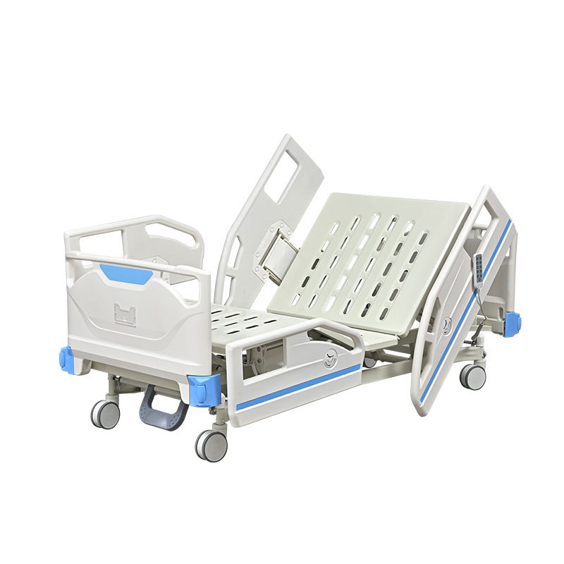 CH-E05A Premium Hospital Equipment Smart Medical Electric ICU Bed Adjustable Multifunctional 5 Functions Electric Hospital Bed