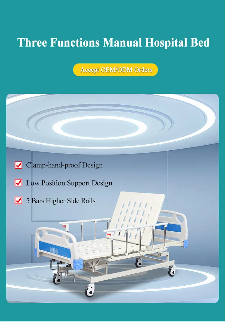 Manual Hospital Bed Detail 1