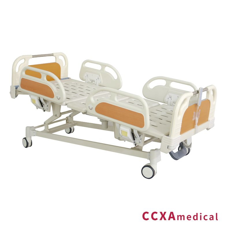 Five Functions Cheap Factory Hot Sale Electric Hospital Medical Nursing Bed