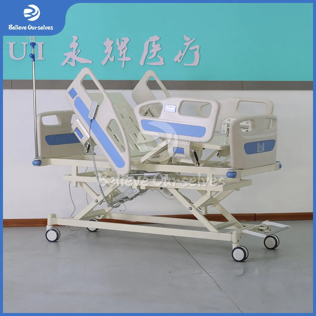 Huaren Hospital Ward Patient Bed China Hr-D03 Five Function electric medical bed