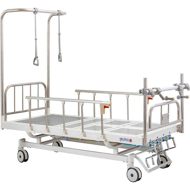 GS4K Hospital Manual Adjustable Orthopedic Traction Bed