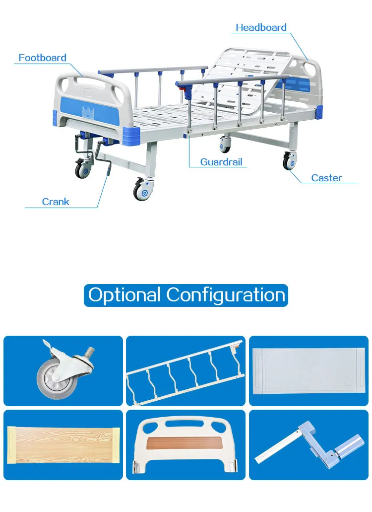 Hospital Bed Headboard Detail