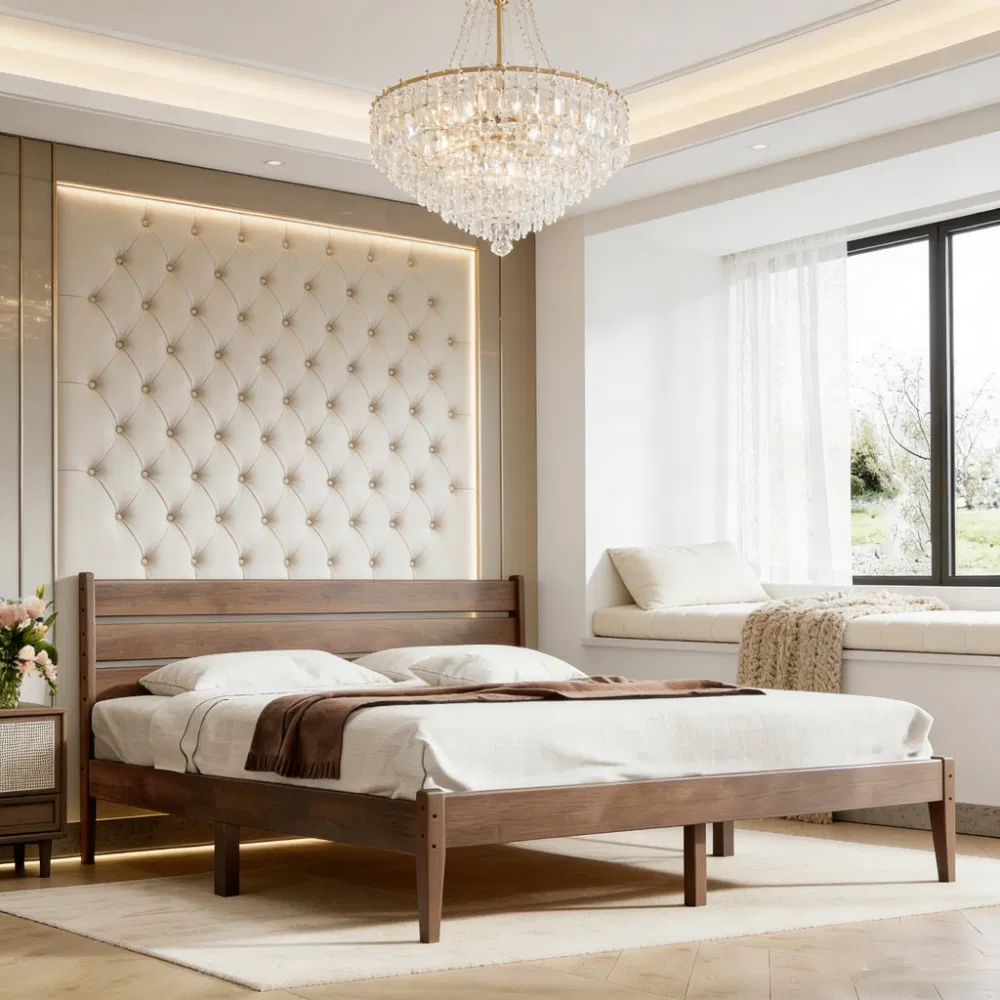 Adjustable Electric Bed with Zero Gravity Position Remote Control