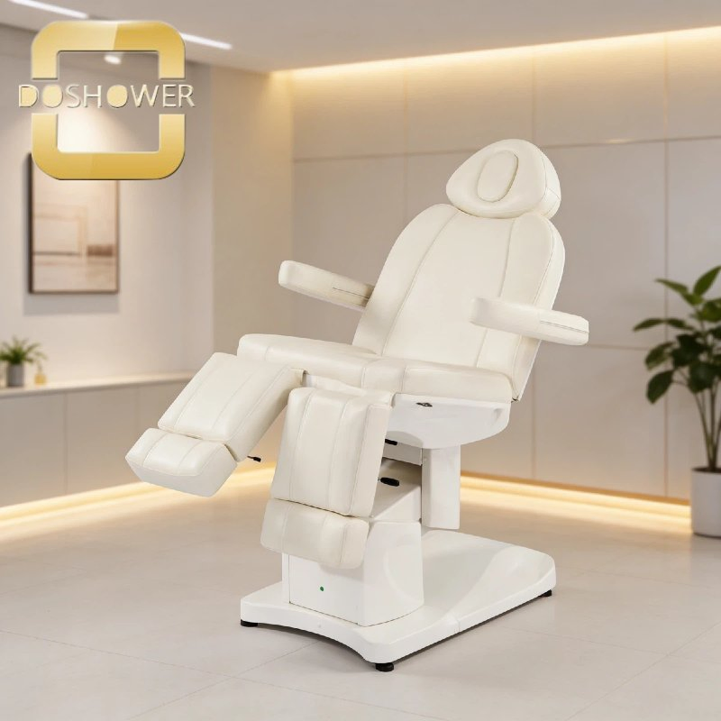 Luxury Adjustable Remote Control Massage Bed with Chairs Wholesale for SPA Skin Care Nail Facial Salon Furniture Manufacturer