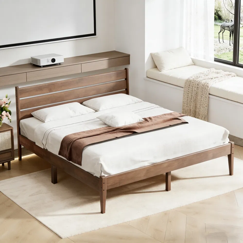 Adjustable Electric Bed with Zero Gravity Position Remote Control