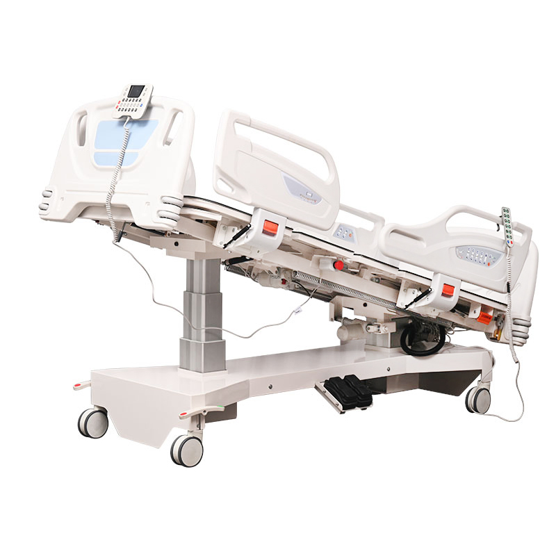 Electric Adjustable Height ICU Bed for Critical Care Patients in Hospitals