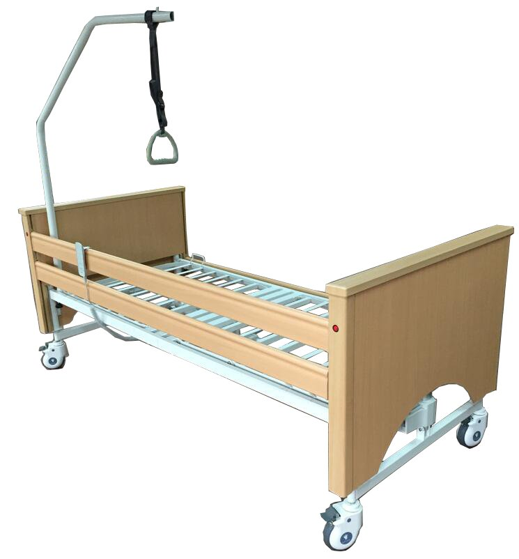 Hospital Adjustable Auto Patient Turning Bed Home Care Rotating Electric Bed