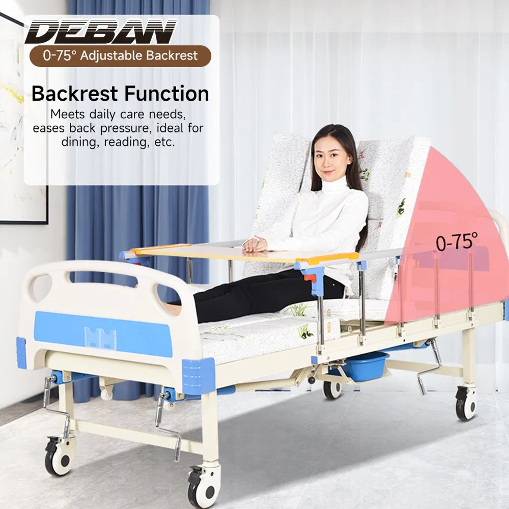 Hospital Automatic Folding Electric Adjustable Home Nursing Profiling Care Bed for Elderly Patients Physical Therapy