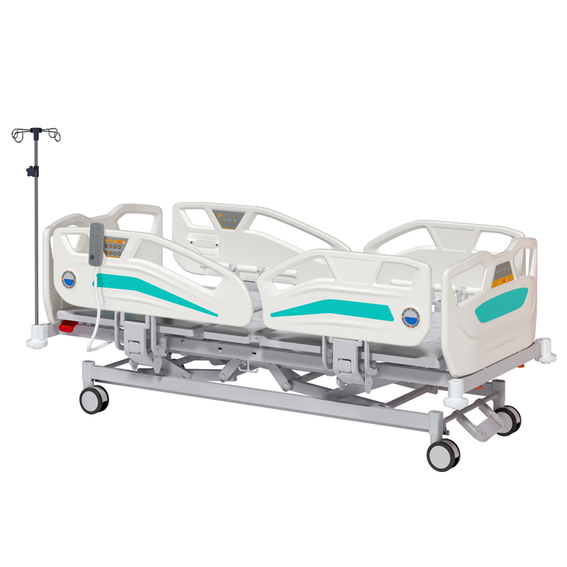 Clinical Furniture Cot Hospital 5 Functions Medical Bed for Home Nursing