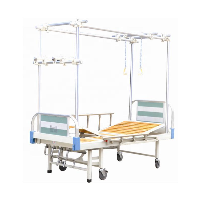 Hospital Orthopedic Traction Bed Manual Therapy Nursing Traction Bed