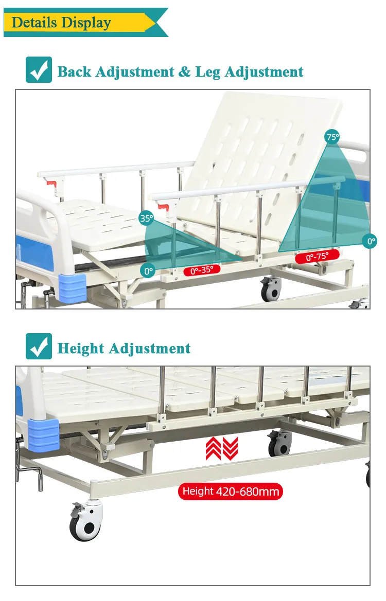 Manual Hospital Bed Detail 3