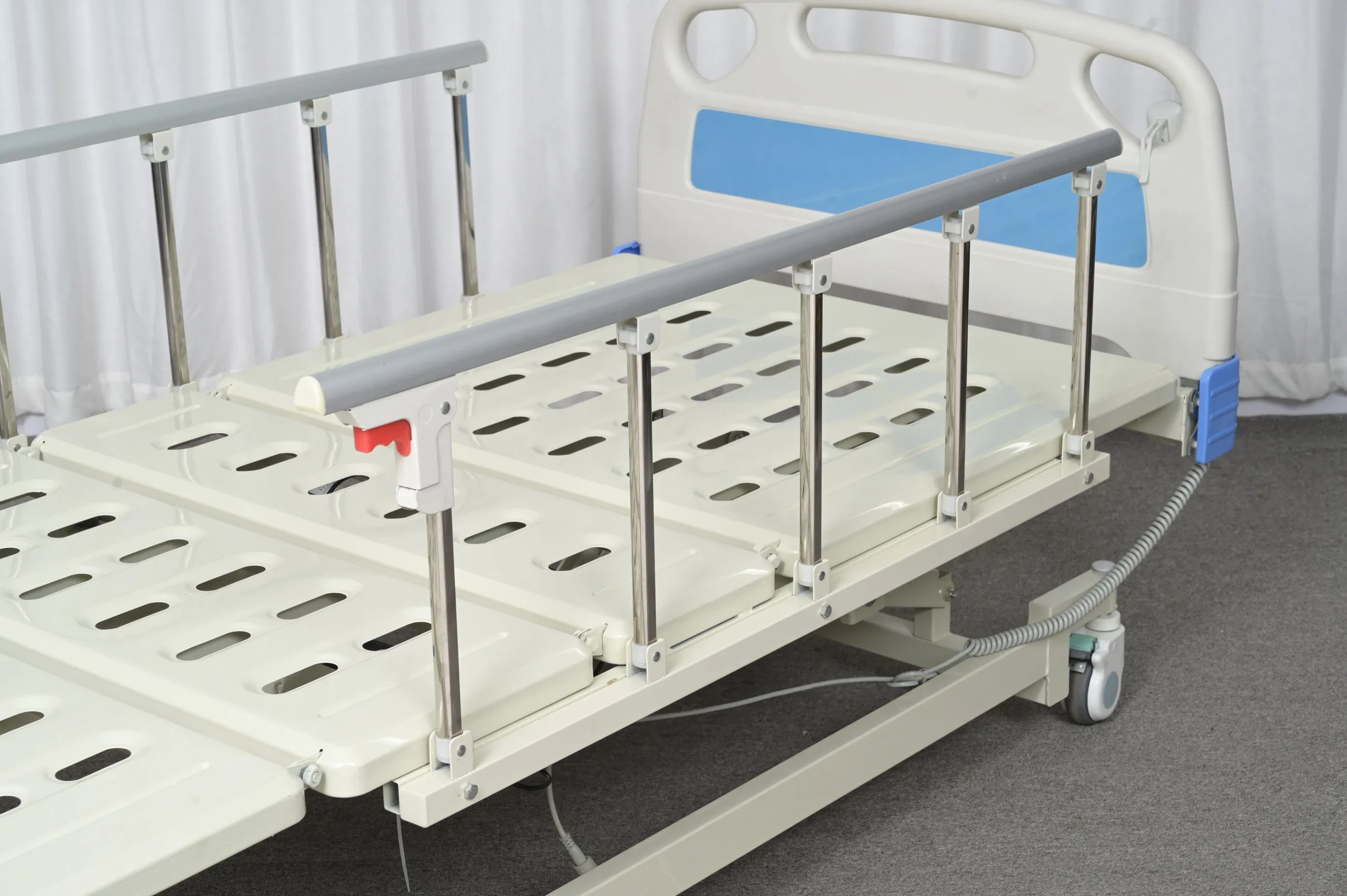 [Ki-E03G] Kaiimed Super Low to 300mm Type Electric 3 Functions Medical Hospital Bed for Patients Ward and Elder Easy Self-Care