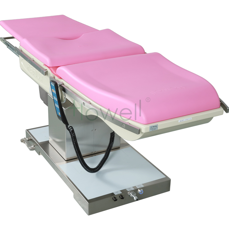 Comfortable and Convenient Medical Electric-Hydraulic Gynecology Urology Examination Bed Clinic Hospital Ot