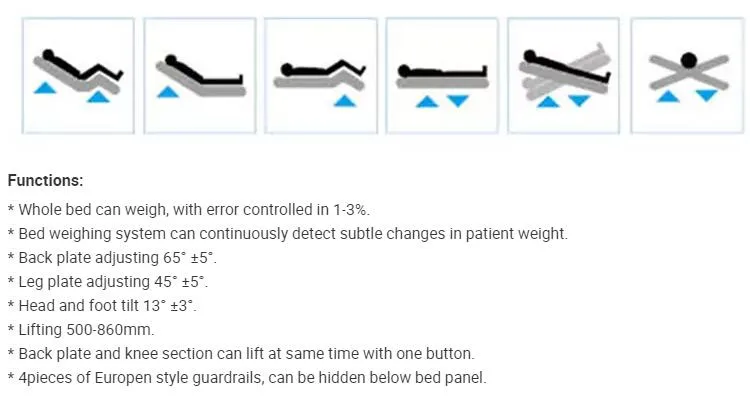 Bed dimensions and features