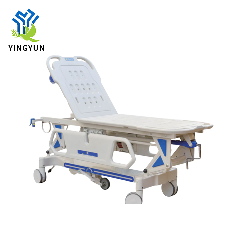 Emergency Room Manual Single Crank Hospital Trolley/Transfer Bed