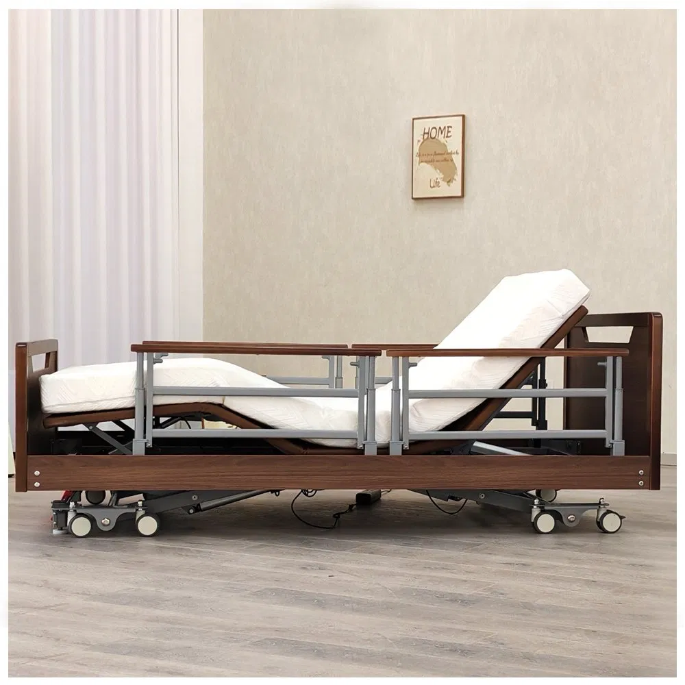 Electric 5 Function Smart Home Nursing Home Care Bed with Massage Function