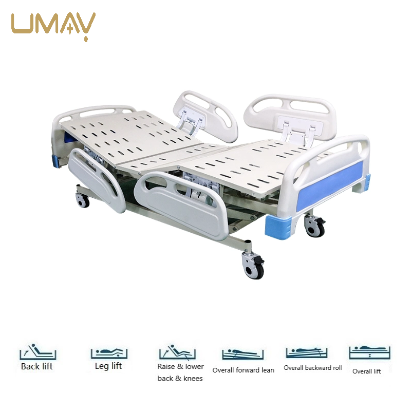 Durable Steel Patient Bed for Long-Term Care and Recovery Needs