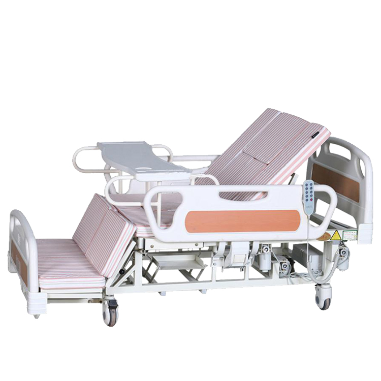 Factory Wholesale 5 Functions Electric Home Care Folding Five Function Nursing Bed
