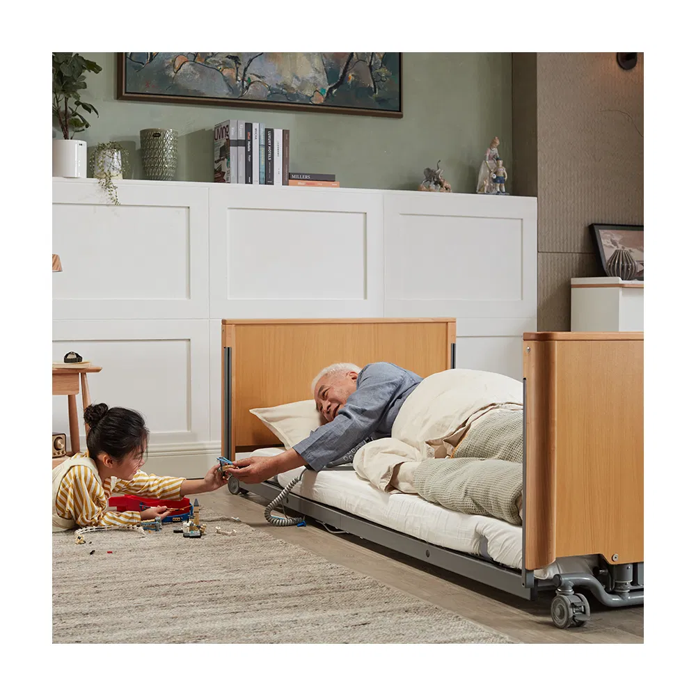Tecforcare 67mm-640mm Home Care Bed for The Elderly Bedroom Set Medical Bed Hospital Furniture Old People Electric Bed
