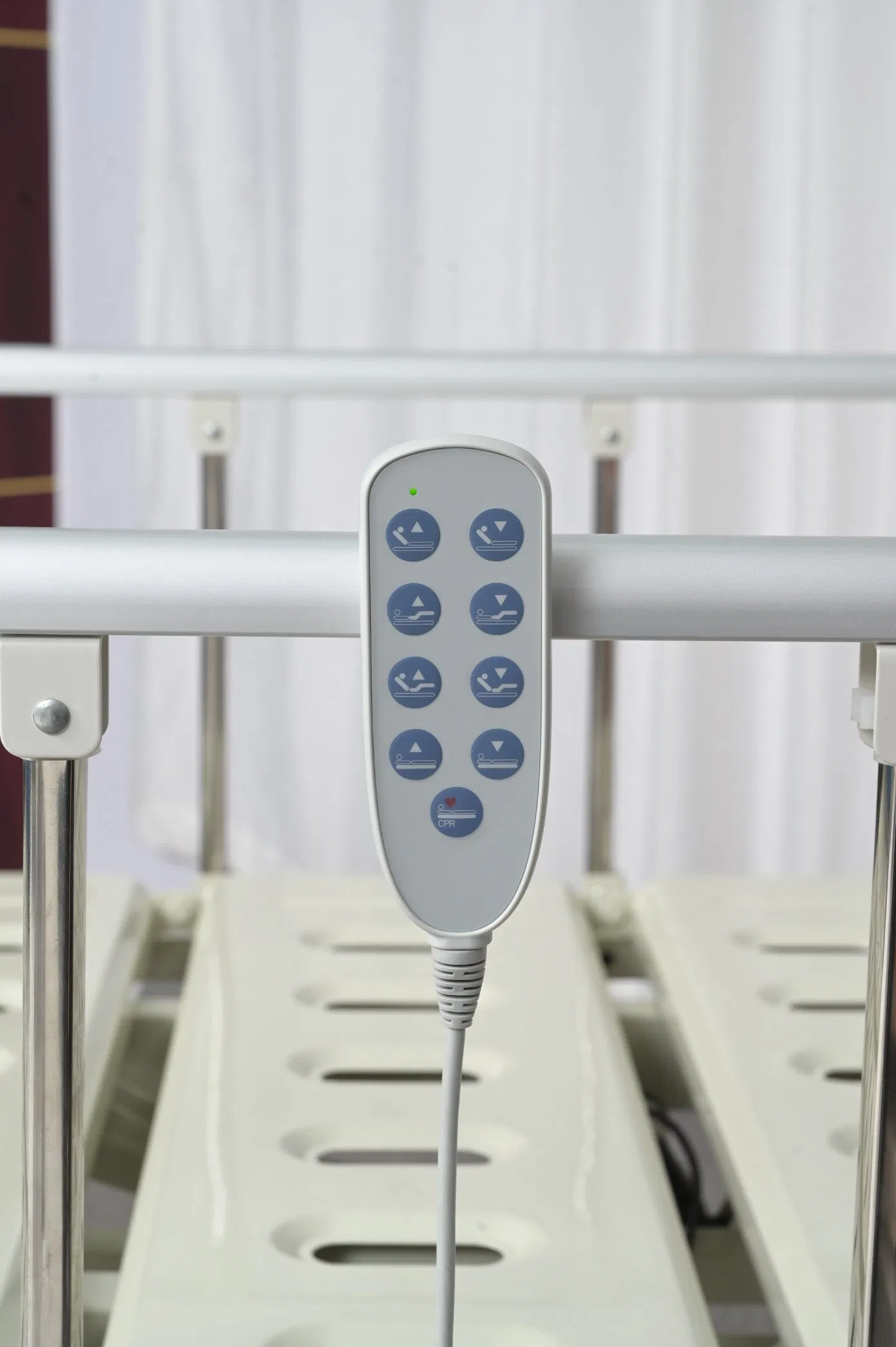 [Ki-E03G] Kaiimed Super Low to 300mm Type Electric 3 Functions Medical Hospital Bed for Patients Ward and Elder Easy Self-Care