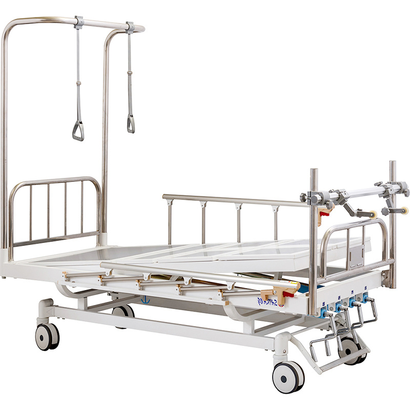 GS4K Hospital Manual Adjustable Orthopedic Traction Bed