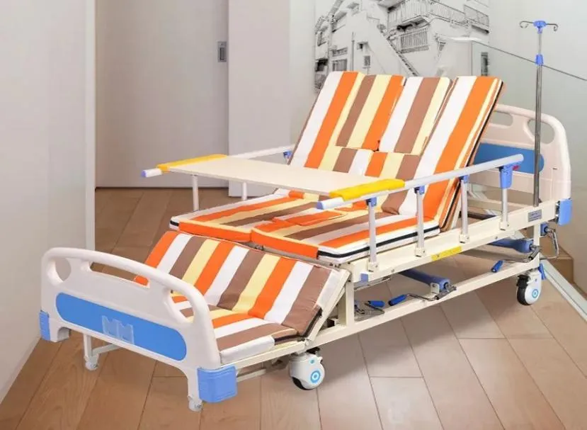 Manual Multi-Function Universal Nursing Bed