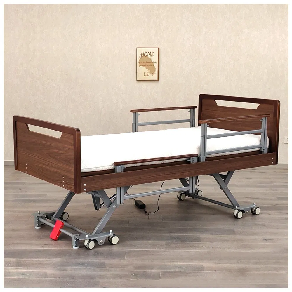 Electric 5 Function Smart Home Nursing Home Care Bed with Massage Function
