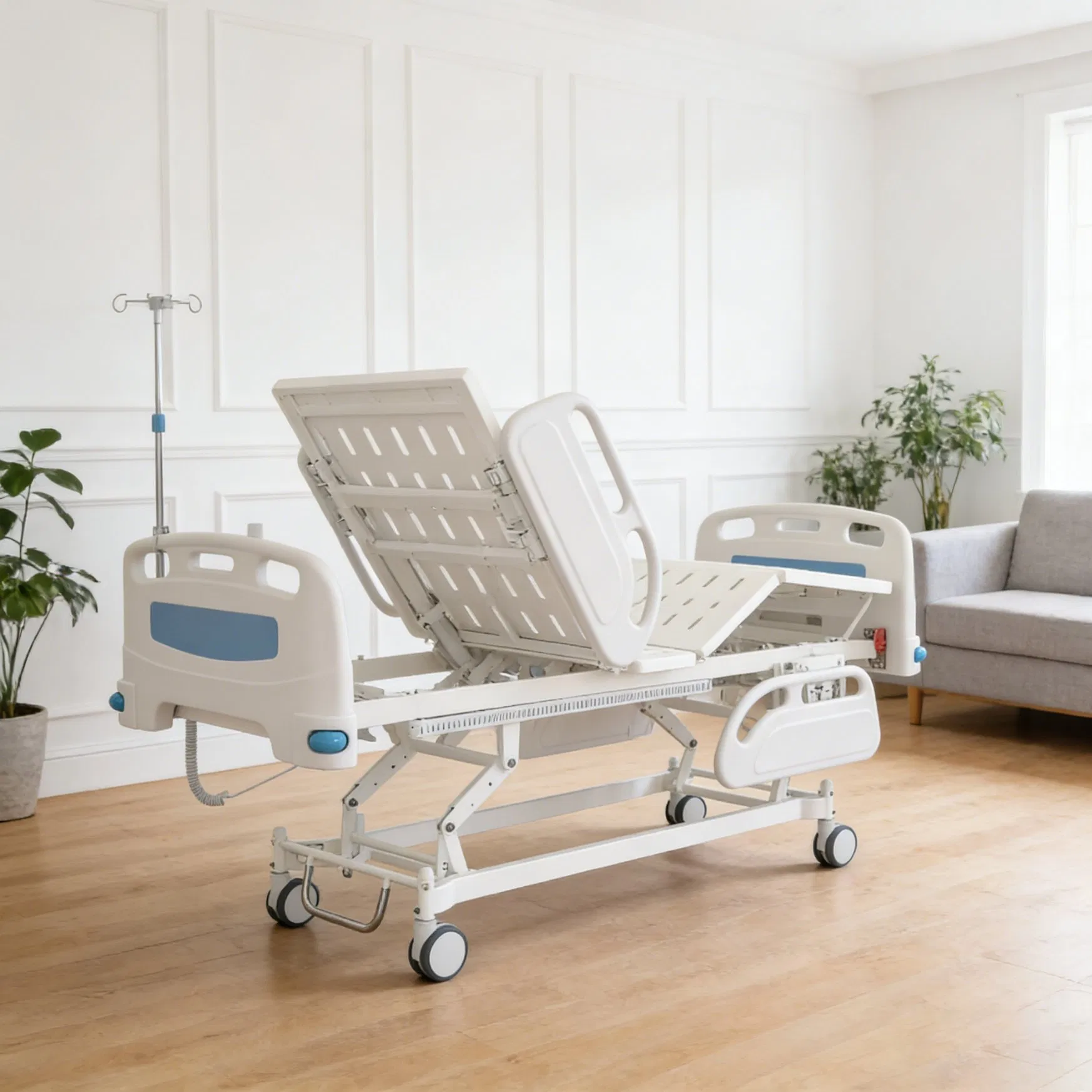 Electric Critical Care ICU Hospital Bed Professional Medical Supply &amp; Reliable Medical Device for Anti-Decubitus Care