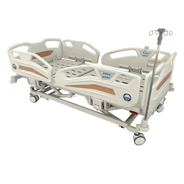 Clinical Furniture Cot Hospital 5 Functions Medical Bed for Home Nursing