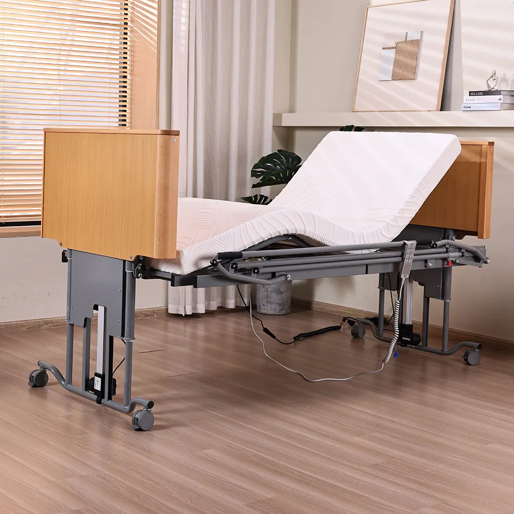 Tecforcare 5-Function Medical Bed for Comprehensive Elderly Care