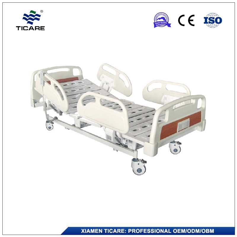 Integrated Stamping Frame Full Electric Hospital Bed with 3 Functions