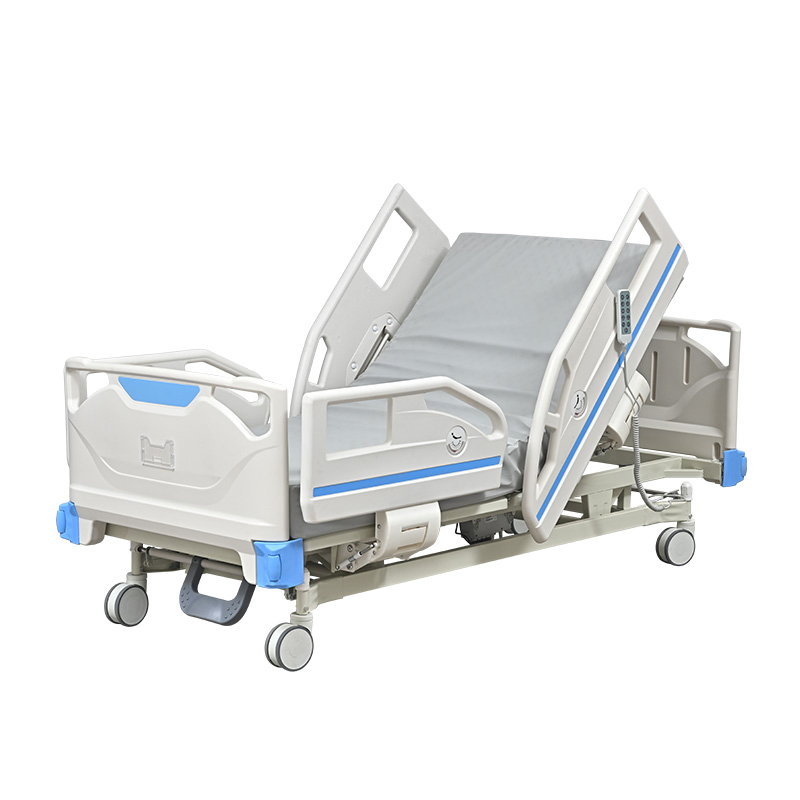 CH-E05A Premium Hospital Equipment Smart Medical Electric ICU Bed Adjustable Multifunctional 5 Functions Electric Hospital Bed