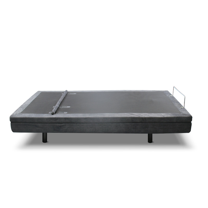 Smart Adjustable Bed with 4 Motors Massage, Wireless Remote Control, and Integrated USB-C Ports