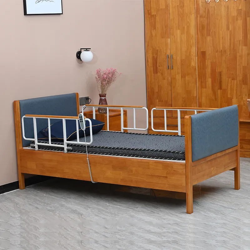 Wood Frame Nursing Bed