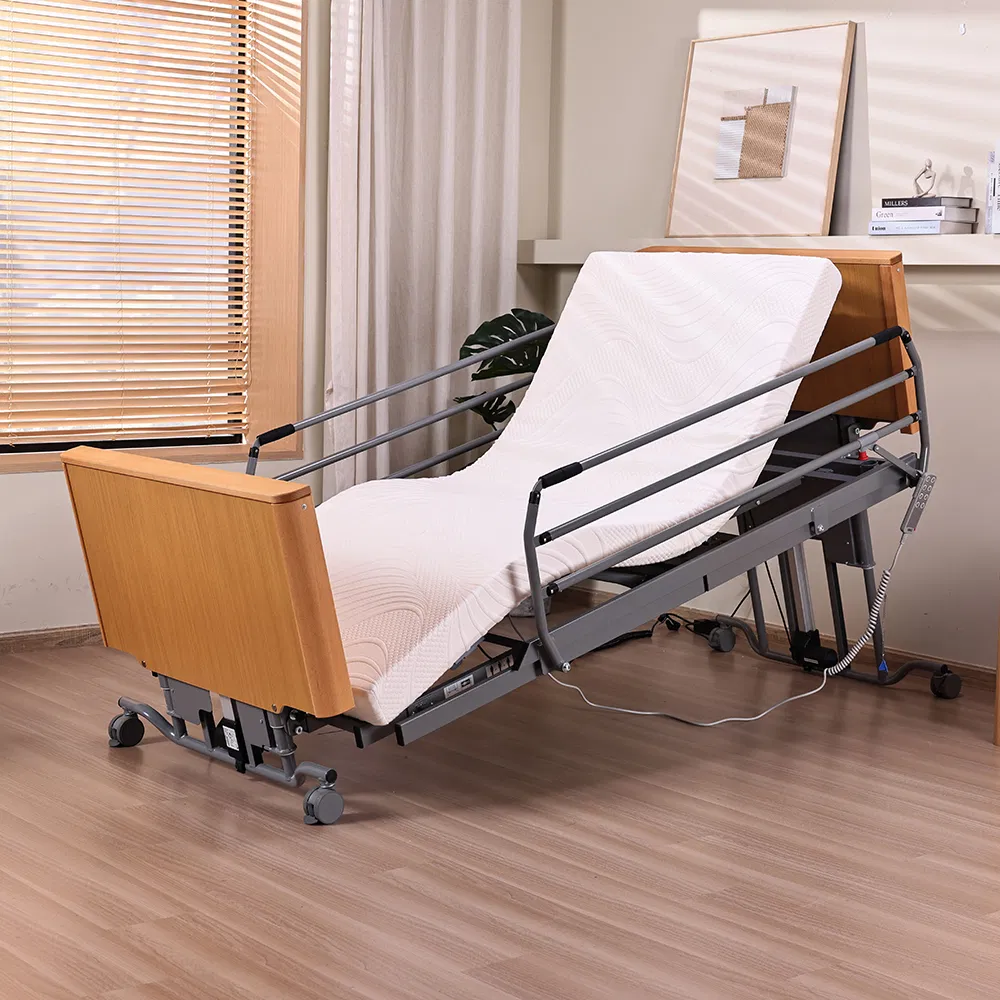 Tecforcare Super-Low Home Care Bed for Hospital and Nursing Facilities