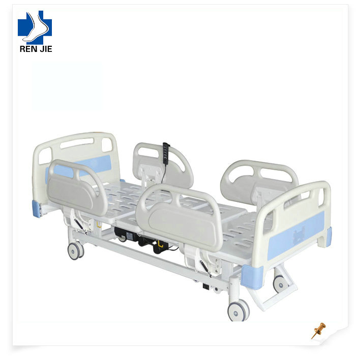 Adjustable Hospital Bed Universal Wheel ICU Hospital Bed for Home Care